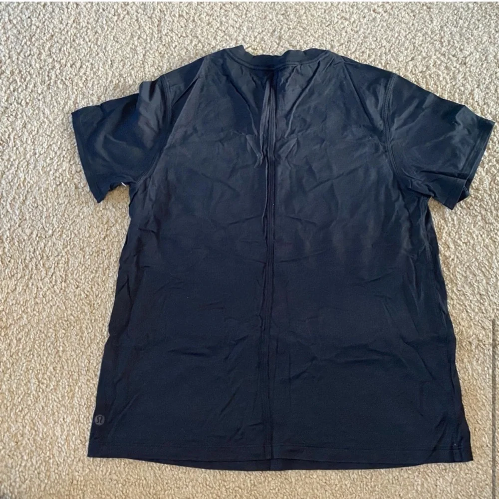 Lululemon Cotton Straight Hem Crewneck T-shirt Size 4